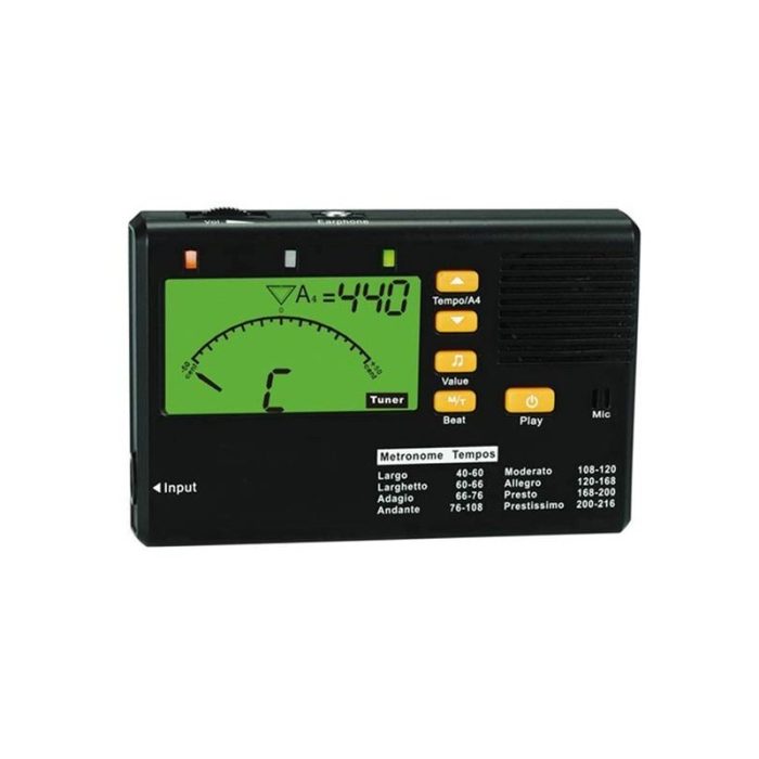 METRÓNOMO AFINADOR .PINZA BCT AMC-6