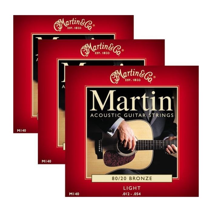 Juego Cuerdas Guitarra Acústica Martin M140