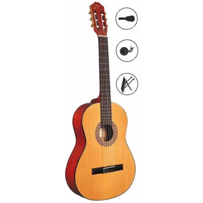 Kit Guitarra Clásica OQAN QGC-25