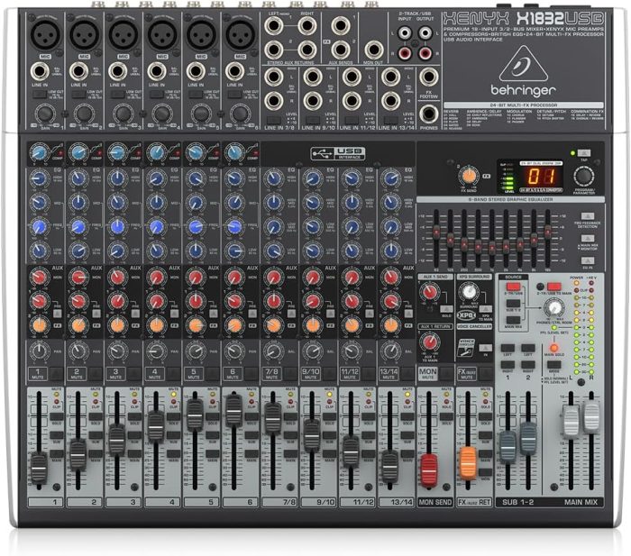ALQUILER Mesa de Mezclas Behringer Xenyx X1832USB - Imagen 3