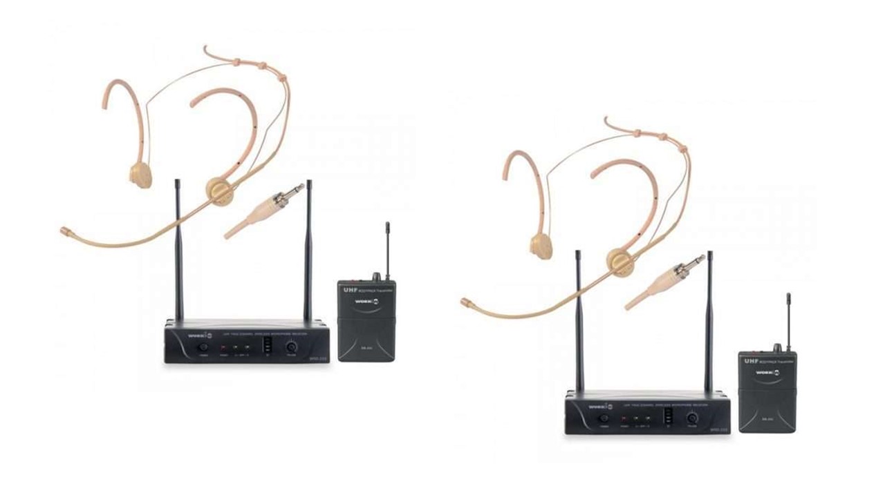 ALQUILER 2 Micrófonos Inhalámbricos Diadema