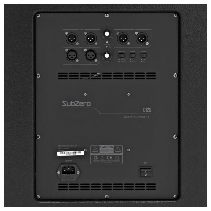 ALQUILER Subwoofer de PA SubZero D12S Activo con DSP - Imagen 3