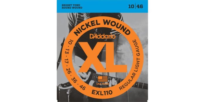 Juego Cuerdas Guitarra Eléctrica D Addario EXL-110 (10-46)