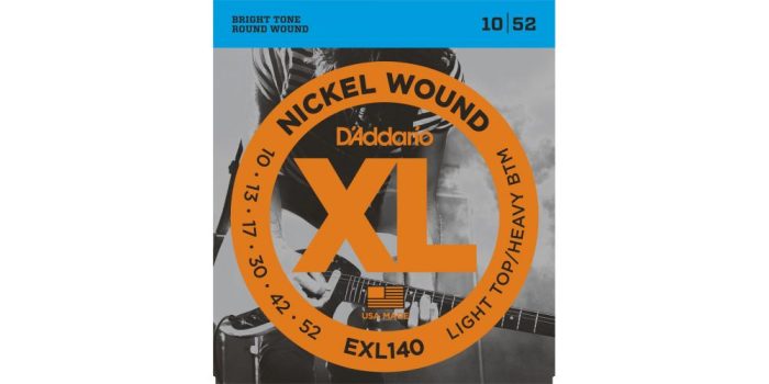 Juego Cuerdas Guitarra Eléctrica D Addario EXL-140 (010-052)