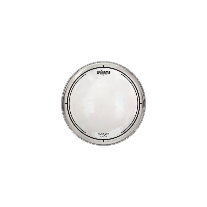 Parche Batería 8¨ Williams W2-8 Target Series Clear Oil 08"