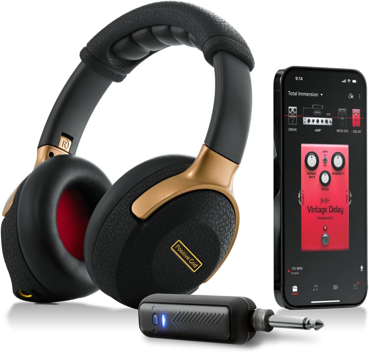 Alquiler Auriculares inalámbricos inteligentes para guitarra Positive Grid Spark Neo
